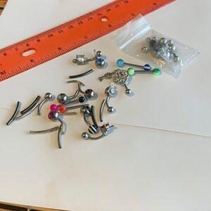 Lot of Body Piercings